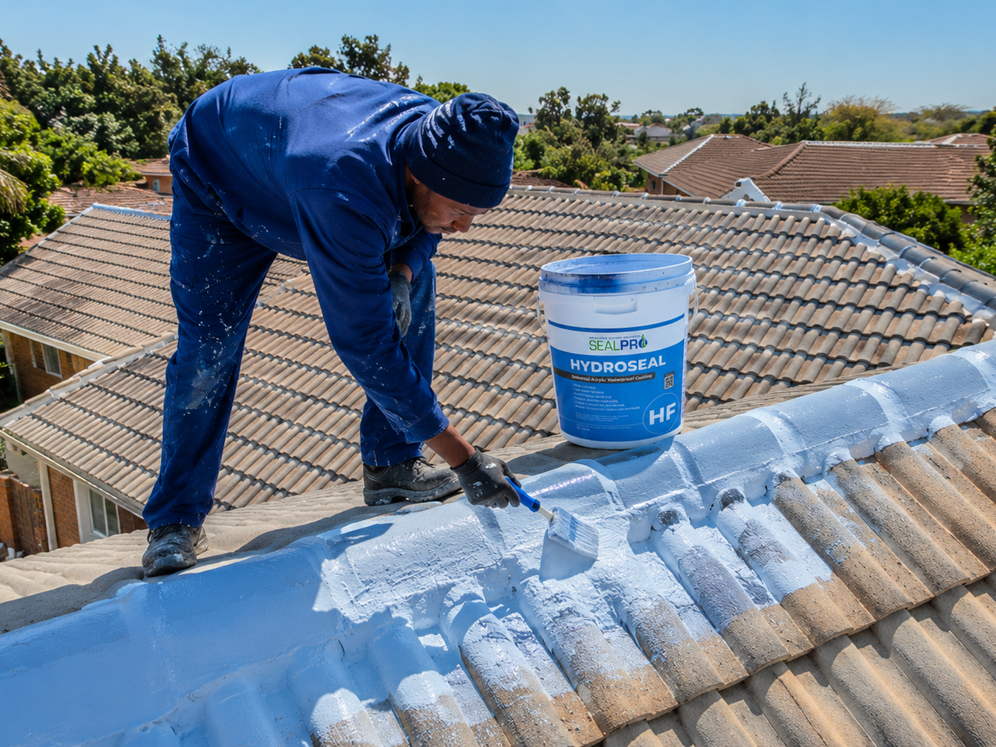 PDC roof sealing with SealPro systems